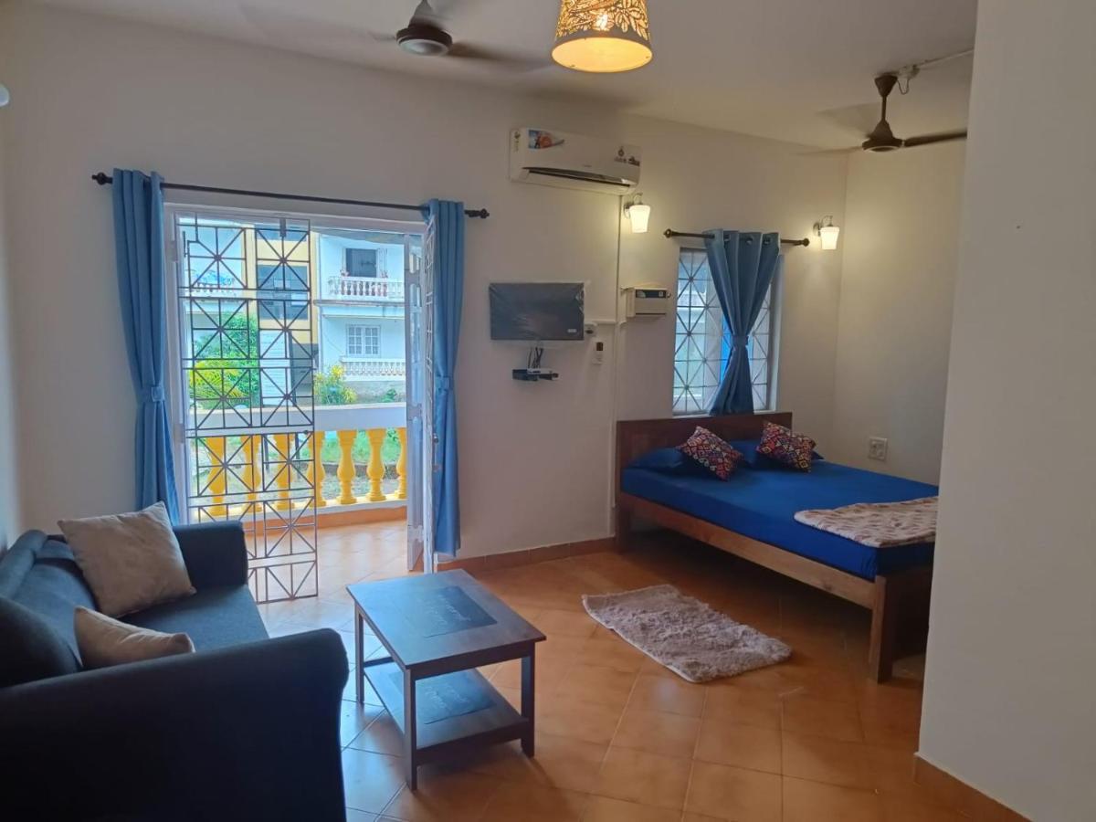Contemporary Studio Apartment In Calangute, Goa Exterior foto
